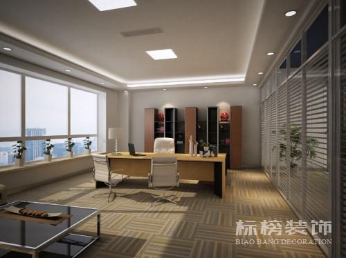 辦公室裝修時背景墻應該如何設計?