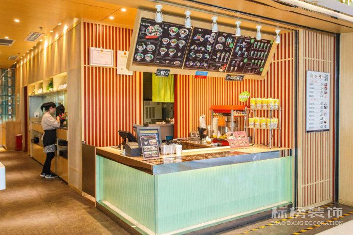 布蘭諾奶茶門店裝修奶茶店裝修公司怎樣選?
